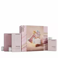 Kevin Murphy Set: Angel Wash, Hair Shampoo, for Volume, 250 ml + Angel Rinse, Cruelty Free, Hair Conditioner, Volume  AND  Condition, 250 ml + Anti-Gravity, Hair Cream Treatment, for Volume, 150 ml