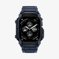 Spigen Rugged Armor Pro Case + Band Navy Thermoplastic Polyurethane (TPU)