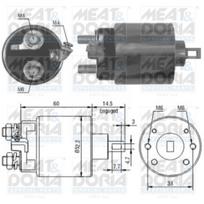 Starterio solenoido jungiklis MEAT & DORIA 46056