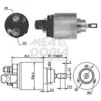 Starterio solenoido jungiklis MEAT & DORIA 46004