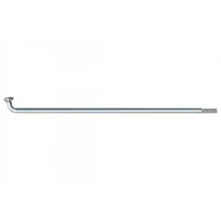 Dviračių stipinai SAPIM Leader J-Bend 2 x 288 mm Silver