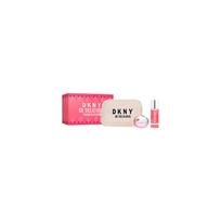 DKNY DKNY Be Delicious Fresh Blossom Gift Set - rinkinys - EDP 100 ml, kūno dulksna 125 ml ir kosmetinė