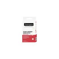 Neutrogena Sensitive Clear & Defend+ Blemish Patches - pleistriukai nuo spuogų, 30 vnt.