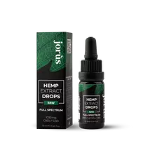 CBDa + CBD 10% (1000 mg) Kanapių aliejus Pilno spektro RAW, 10 ml