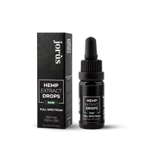 CBDa + CBD 20% (2000 mg) Kanapių aliejus Pilno spektro RAW, 10 ml