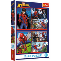 „Voro istorijos“ – Spiderman dėlionė 2×70 detalių