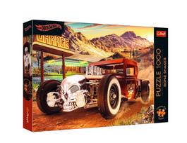 Dėlionė 1000 detalių Premium Plus – „Hot Wheels: Bone Shaker“