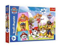 Dėlionė 100 detalių – „Drąsios mergaitės“ – Paw Patrol