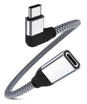 RUXELY USB C prailginimo laidas 0,2 m 3.1 Gen2 10Gbps