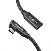 USB C prailginimo kabelis 0,5 m 240W 20Gbps 4K