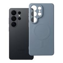 SILIKONINIS MAG COVER dėklas suderinamas su MagSafe SAMSUNG S26 Ultra šviesiai mėlynas