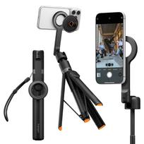 Spigen MagSafe Tripod Selfie Stick, juodos spalvos