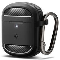 Spigen Rugged Armor, matte juodos spalvos – Google Pixel Buds Pro 2/Pro