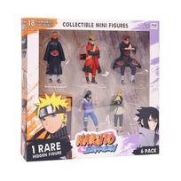 NARUTO SHIPPUDEN FIGURES – 6 PACK DELUXE EDITION VER. D