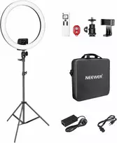 NEEWER SRP18-2.4G 18" LED žiedinė lempa 42 W su stovu ir telefono laikikliu