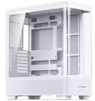 Jonsbo TK-5 case, Midi-Tower, ATX, Tempered Glass - baltas