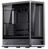 Jonsbo D401 PC-case, Midi Tower, ATX, Tempered Glass - juodas
