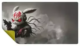 Kilimėlis Carruzzo HATOR Tonn EVO 3XL Angry bunny Žaidimo pelės padėkliukas Multi spalvos