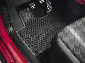 VAG Pėdų Kilimėliai Juodi Volkswagen Beetle 2012-2017 Originalus 5C1061501A041
