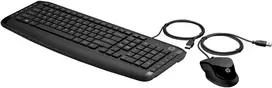HP Klaviatūra su laidu Pelė 250 SW