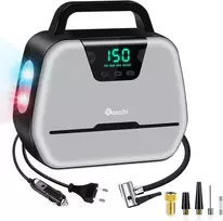 "Reesibi" oro kompresorius automobiliui - 12V/230V, skaitmeninis ekranas ir šviesos diodas