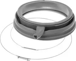 Bosch skalbimo mašinos atsparus tepalui durų gumos tarpiklis ir spaustuvo rinkinys originalus 00776673