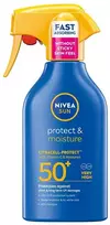 Nivea Sunscreen Purškiklis SPF 50+ Protect & Moisture 250 ml
