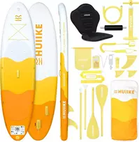 HUIIKE pripučiama SUP lenta 305x84x15 cm su aksesuarais, maksimalus svoris 130 kg