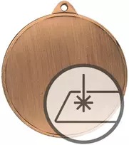 Detal Medalis su graviravimu ant laminato ME0270/B-LAS