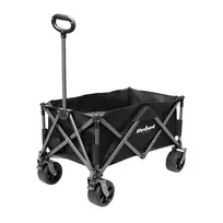 Vežimėlis turistinis, pliažas, sulankstomas į vidų, 150L, 100kg, Rebel Active