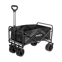 Vežimėlis turistinis, plażowy, su hamulcem, 150L, 100kg, Rebel Active