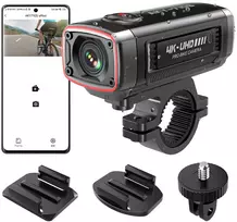 AKEEYO AKY-710S 4K Motorcycle Handlebar Video Recorder - Juodas