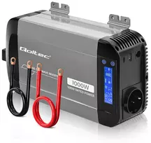 Qoltec Pure Sine Wave | 12V na 230V | 500/1000W
