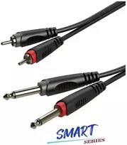 Laidas 2x RCA/m – 2x JACK/m (6m) Roxtone SACC150L6