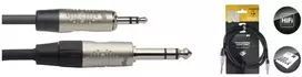 Laidas Stagg 3.5 mm mini JACK – 6.35 mm JACK (3m)