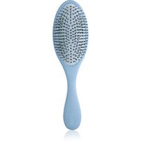 Olivia Garden Club The Reset Wet&Curly Detangling Hairbrush plokščias plaukų šepetys su krepšeliu Blue 1 vnt.