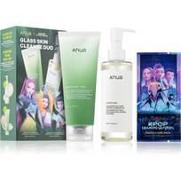 Anua K-Pop Demon Hunters Double Cleansing Duo Set dovanų rinkinys gilaus valymo procedūroms