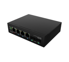 Lanberg | Switch Light IndustrialPoE 1xBT 3xAT 2xSFP Din Unmanagment Gigabit Ethernet | ILGE-4P-2S-90 | Unmanaged | Din rail
