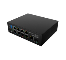 Lanberg | Switch PoE 4xBT 4xAT SFP/ETH Din Unmanagment Fast Ethernet | ILFE-8P-1GE-1S-120 | Unmanaged | Din rail, Rack