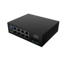 Lanberg | Switch PoE 4xBT 4xAT 4xSFP Din Unmanagment Gigabit Ethernet | ILGE-8P-2S-120 | Unmanaged | Din rail