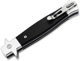 TOGO Nóż Boker Plus Stiletto Ebony 14C28N | 01BP0069 | 4045011318313