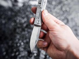 TOGO Nóż Boker BRLW Meteorite Damast Platinum Edition | 110676DAM | 4045011318801