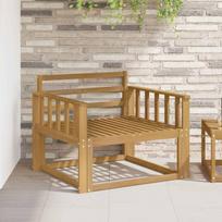 Lauko Vidurinis Sofa Kietos akacijos mediena Balta