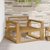 Lauko Vidurinis Sofa Kietos akacijos mediena Balta