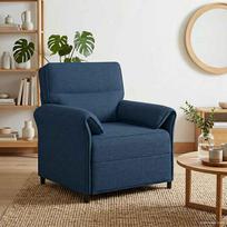 Sofa 100% poliesteris metalinis rėmas MDF, fanera