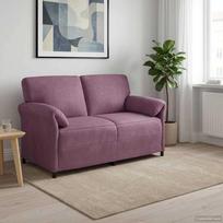 Dvitaškė sofa Violetinė 158 x 83 x 95 cm Aksomas
