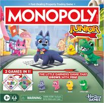 Hasbro Gaming - Monopoly Junior 2 In 1 Refresh DK/NO (G1856189)