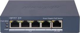 Hikvision DS-3E1505P-EI network switch Managed Gigabit Ethernet (10/100/1000) Power over Ethernet (PoE) Grey