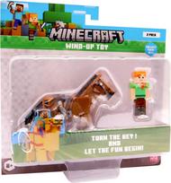 P.m.i. Kids World MINECRAFT S2 3D WIND-UP TOY - ALEX & HORSE