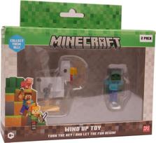 P.m.i. Kids World MINECRAFT S2 3D WIND-UP TOY - CHICKEN & JOCKEY